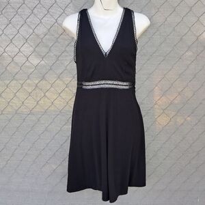 Free People Black King Of My Heart Mini Dress Women's 0